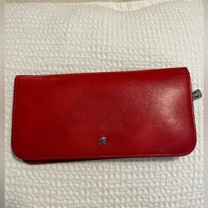 Bosca Red Leather